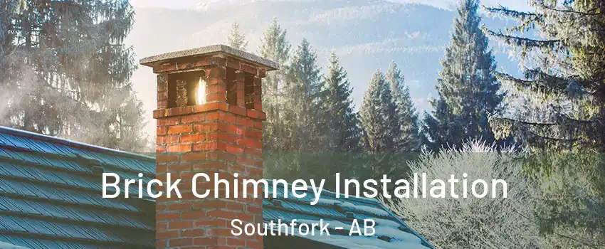  Brick Chimney Installation Southfork - AB