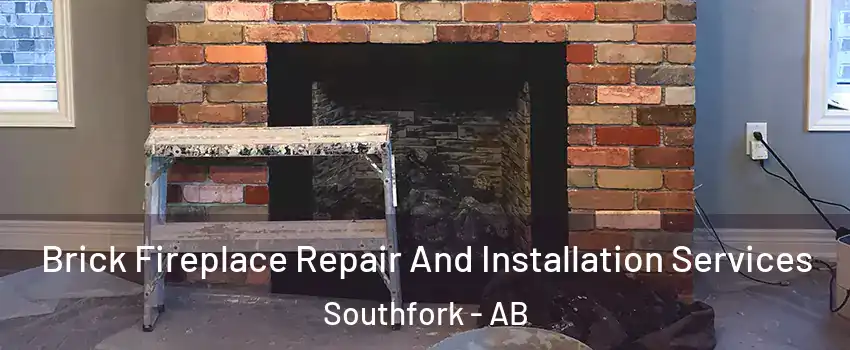  Brick Fireplace Repair And Installation Services Southfork - AB