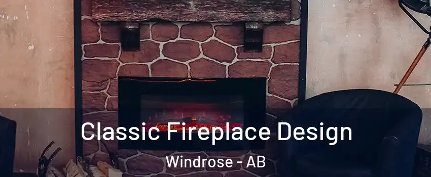  Classic Fireplace Design Windrose - AB