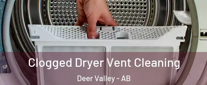  Clogged Dryer Vent Cleaning Deer Valley - AB