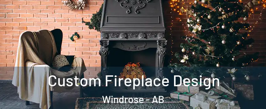  Custom Fireplace Design Windrose - AB