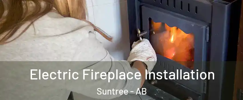  Electric Fireplace Installation Suntree - AB