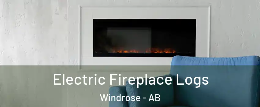  Electric Fireplace Logs Windrose - AB
