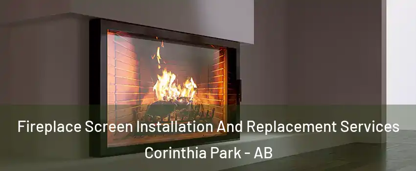  Fireplace Screen Installation And Replacement Services Corinthia Park - AB