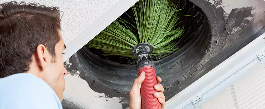 Clogged Air Duct Cleaning Process in Leduc, AB
