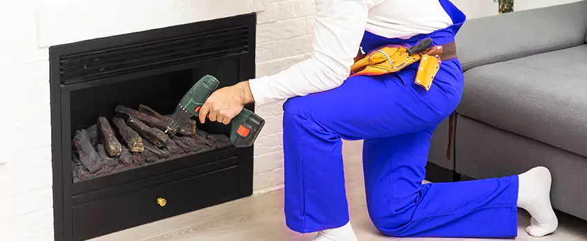 B-Vent Gas Fireplace Installation in Leduc, AB