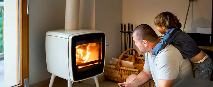 Morso Cast Iron Fireplace Insert Installation in Leduc, AB