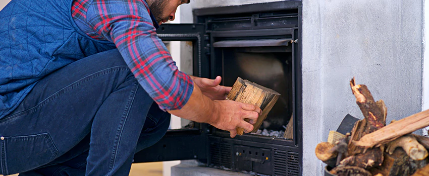 Old Broken Fireplace Repair And Replacement in Leduc, AB