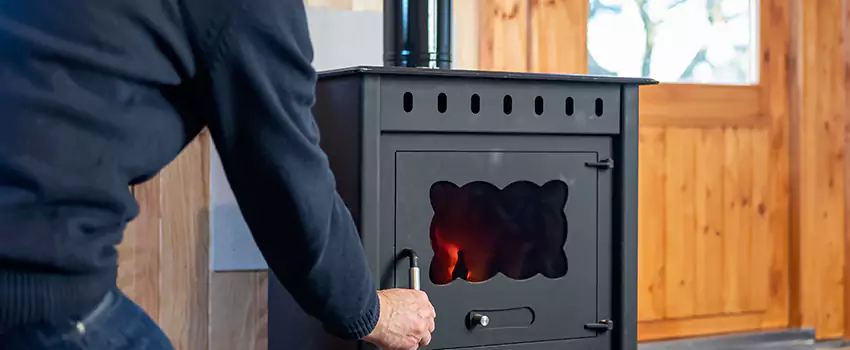 Pellet Stove Chimney Pipe Installation in Leduc, AB