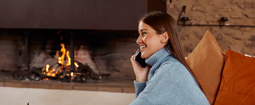 Dimplex Built-In Electric Fireplace Installation in Leduc, AB