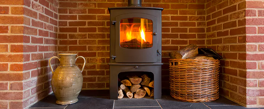 Fix Non-Working Rusted Metal Fireplace in Leduc, Alberta