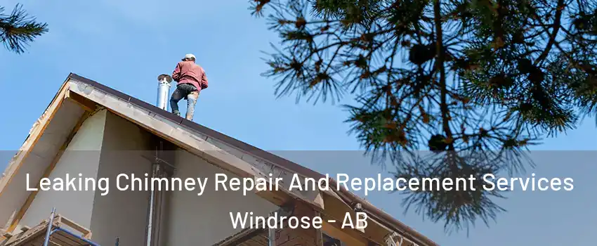  Leaking Chimney Repair And Replacement Services Windrose - AB
