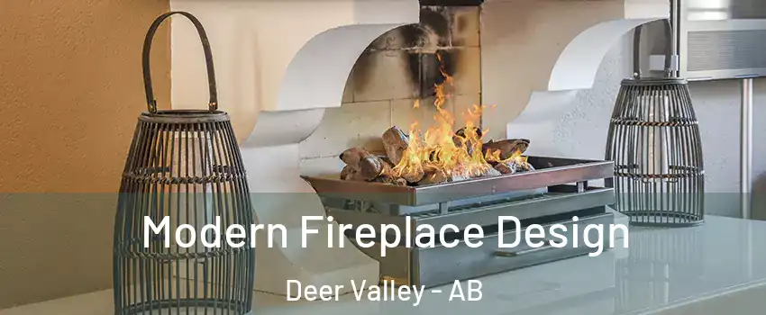 Modern Fireplace Design Deer Valley - AB