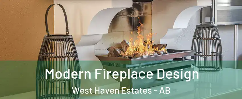  Modern Fireplace Design West Haven Estates - AB