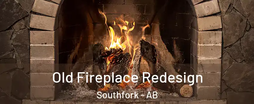  Old Fireplace Redesign Southfork - AB