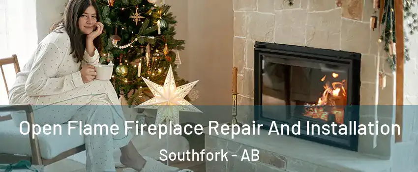  Open Flame Fireplace Repair And Installation Southfork - AB