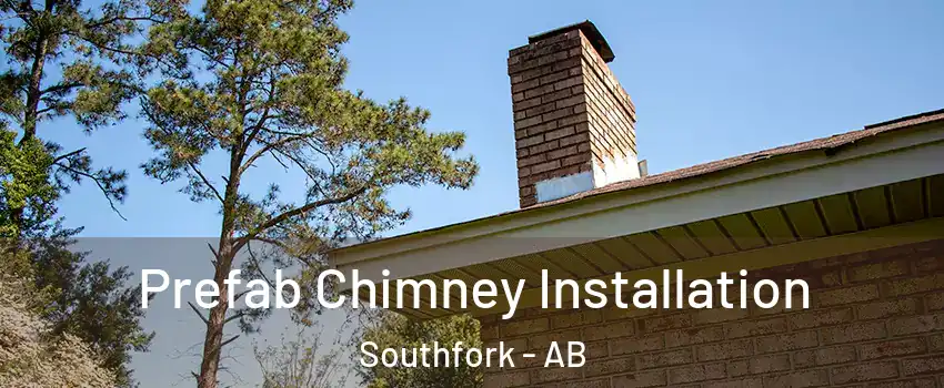  Prefab Chimney Installation Southfork - AB