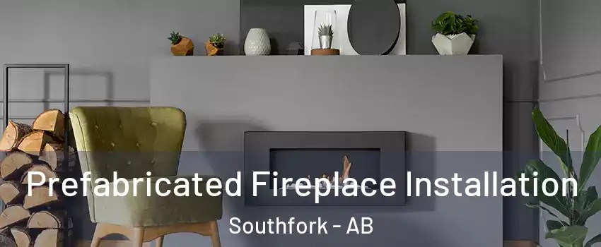  Prefabricated Fireplace Installation Southfork - AB