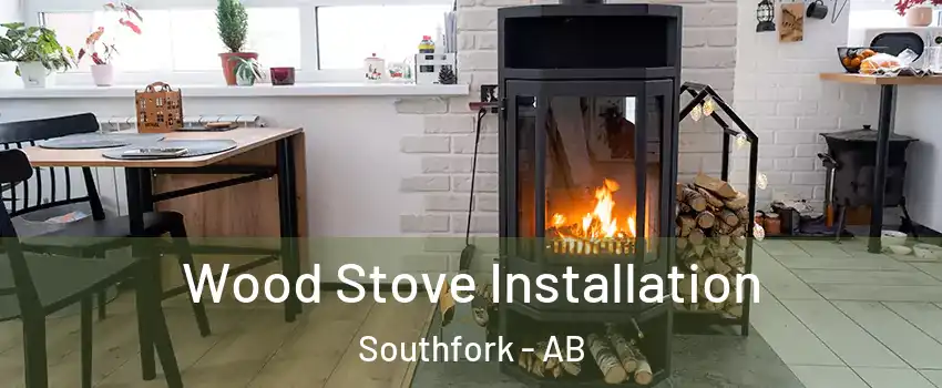  Wood Stove Installation Southfork - AB